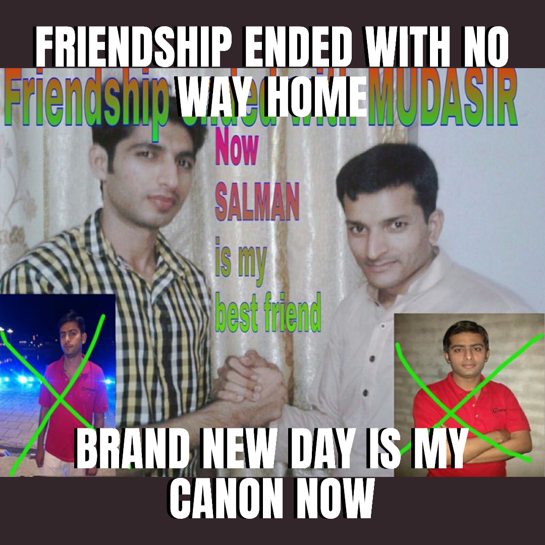 Friendship ended with no way home — Brand new day is my canon now
