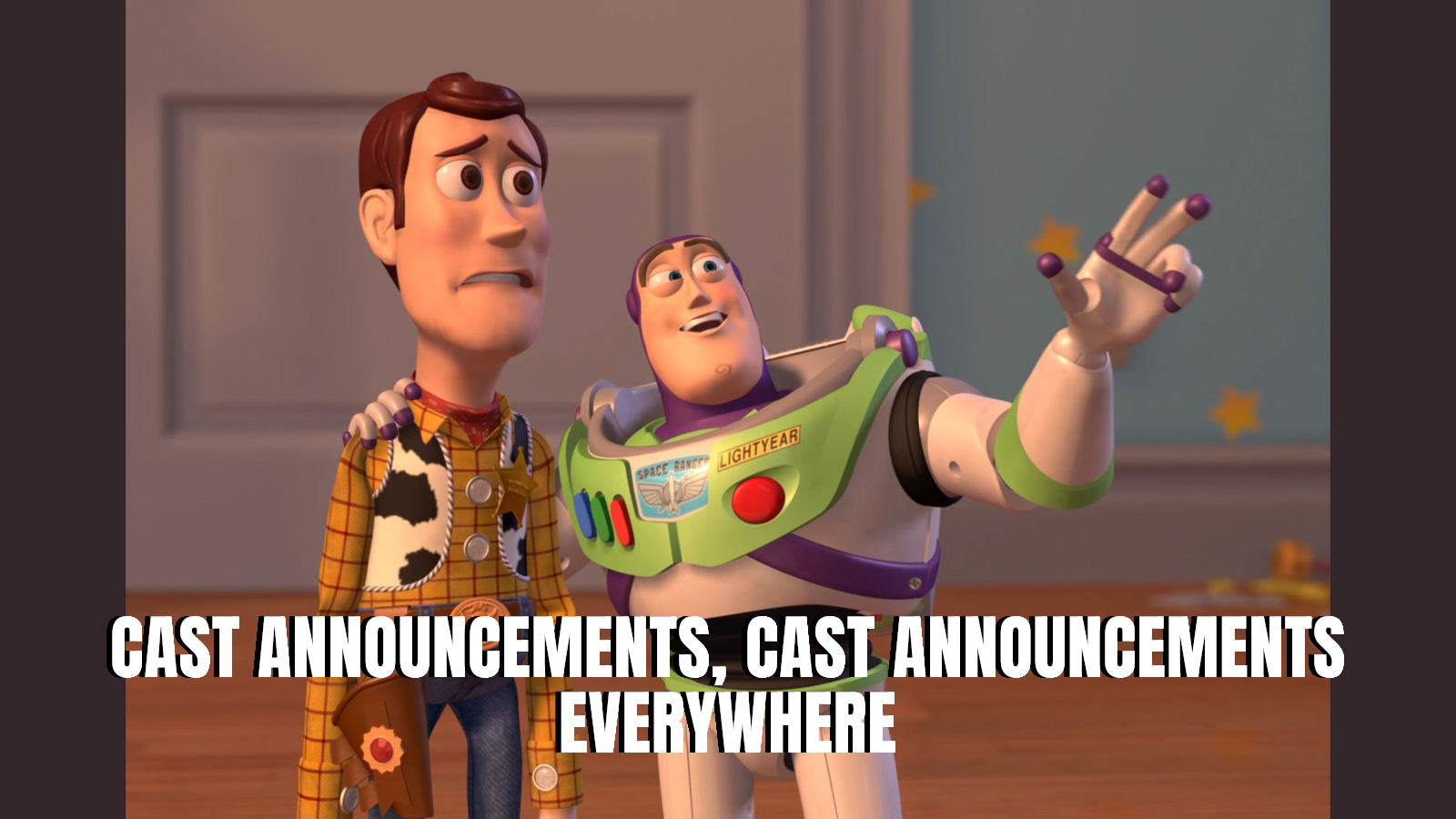 Cast announcements, cast announcements everywhere