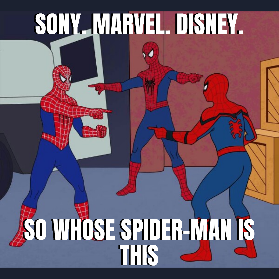 Sony. Marvel. Disney. — So whose spider-man is this